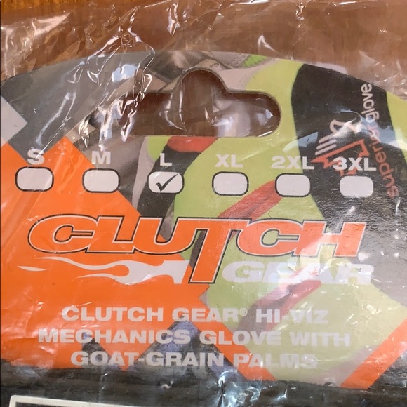 Work gloves with leather palm LG - Picture 2 of 2